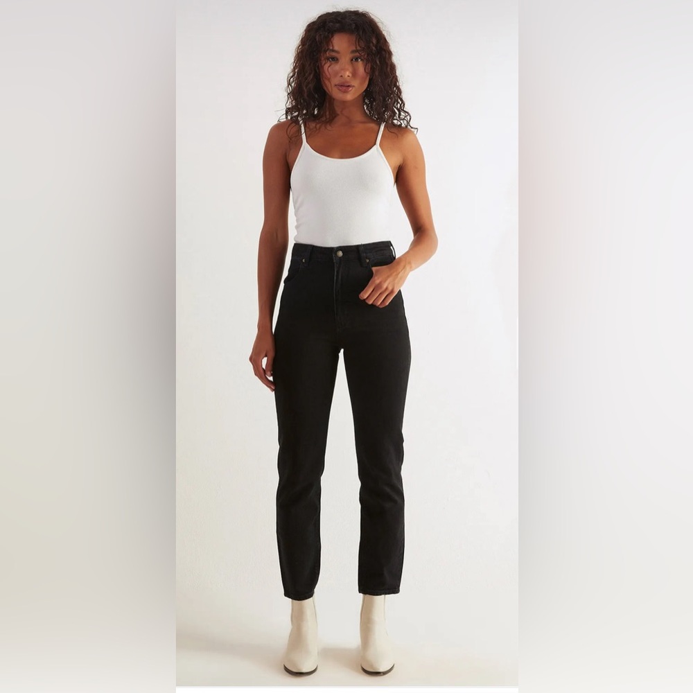 ROLLAS DUSTERS JEAN in BLACK